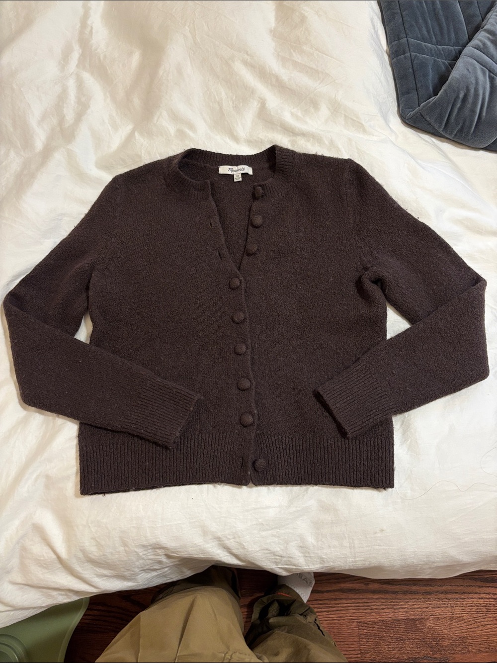 Cozy madewell cardigan